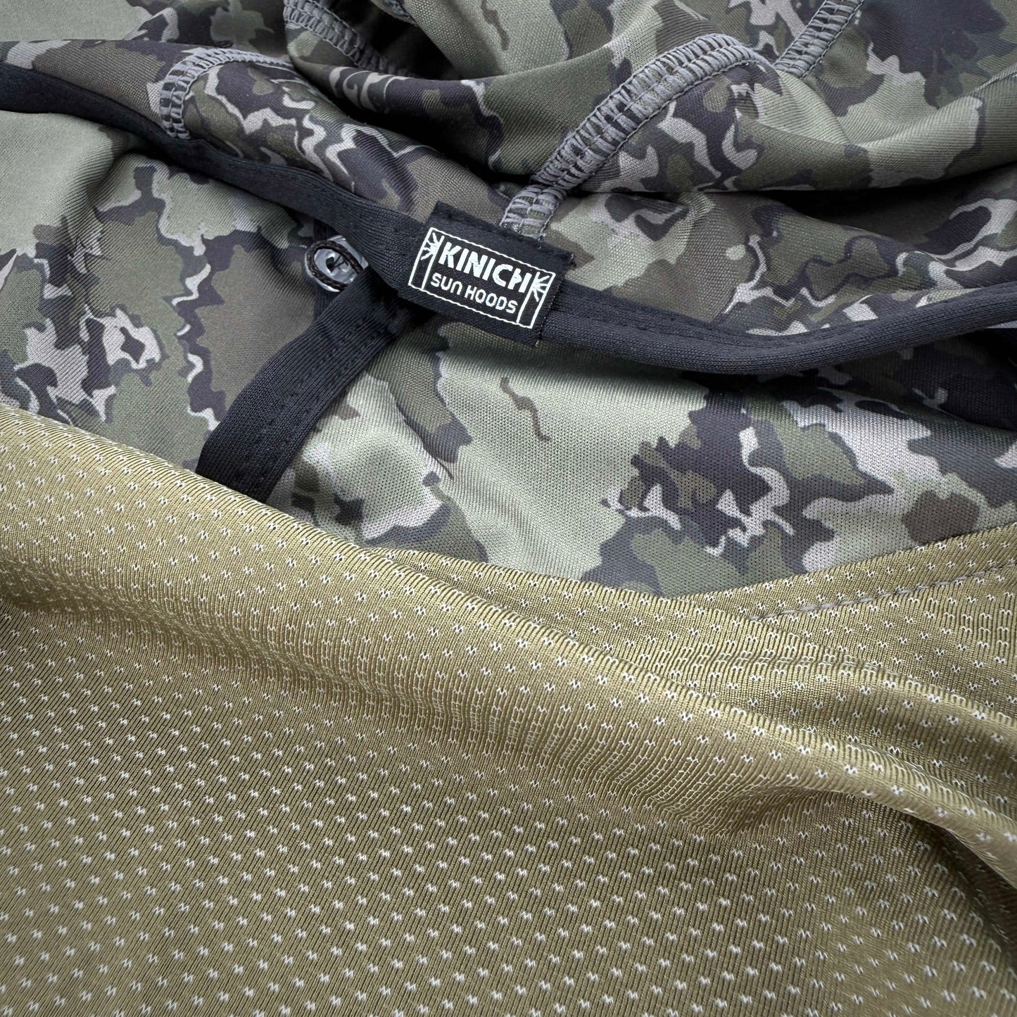UV Protective Hood—Western Land Camo