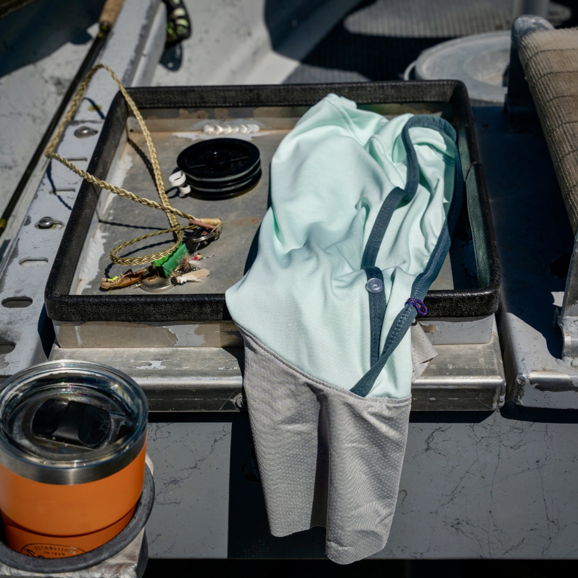 Aqua Blue Kinich Sun Hoody