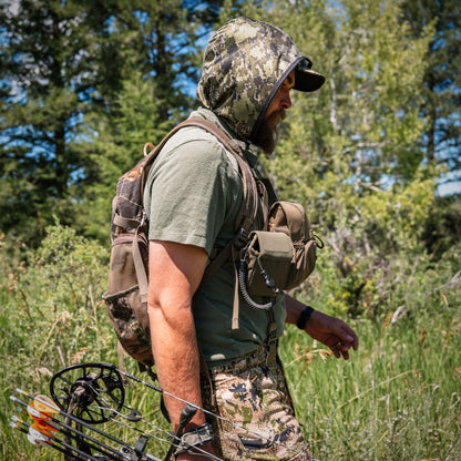 UV Protective Hood—Western Land Camo