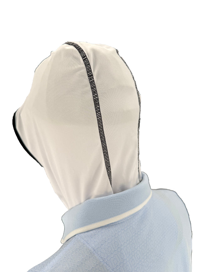 Kinich Sun Hood - UV Protective Hood - White / Black