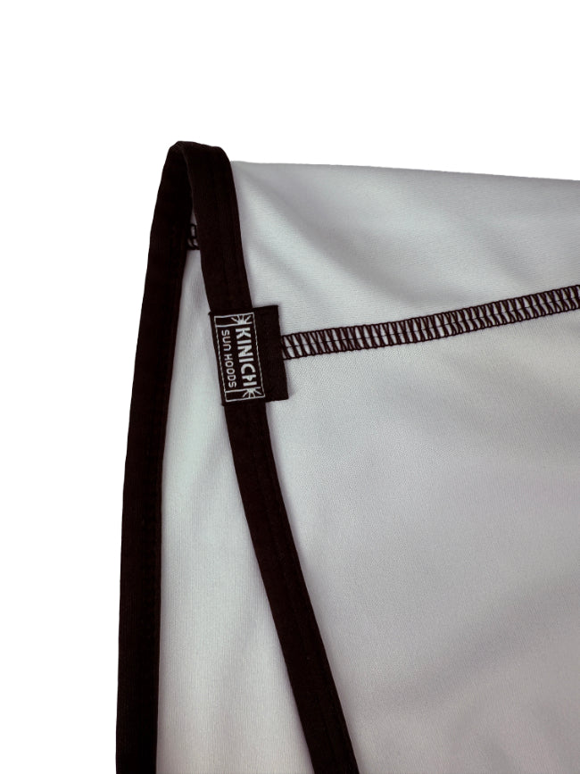 Kinich Sun Hood - UV Protective Hood - White / Black